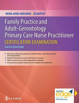 portada Family Practice and Adult-Gerontology Primary Care Nurse Practitioner Certification Examination (en Inglés)