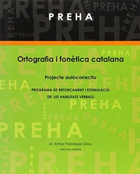 portada PREHA. Ortografia I Fonètica Catalana