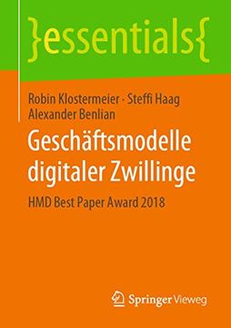 portada Geschäftsmodelle Digitaler Zwillinge: Hmd Best Paper Award 2018 (en Alemán)