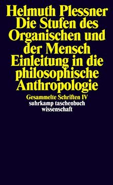 portada Gesammelte Schriften: Die Stufen des Organischen und der Mensch (en Alemán)