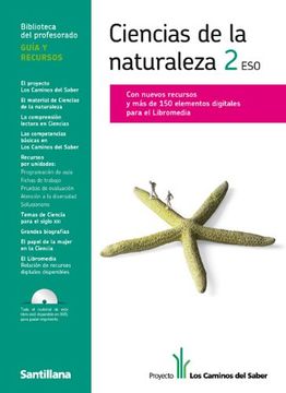 portada Guia Ciencias de la Naturaleza 2 eso los Caminos del Saber Santillana - 9788468000275