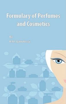 portada formulary of perfumes and cosmetics (en Inglés)