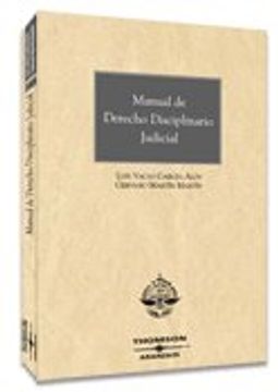 portada manual de derecho disciplinario judicial (in Spanish)