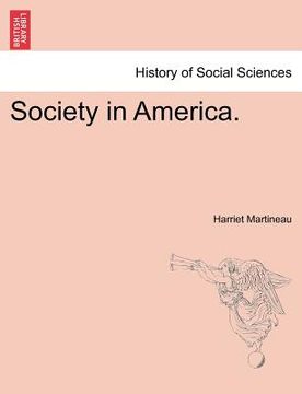 portada society in america. (in English)