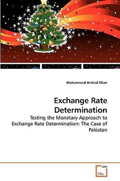 portada exchange rate determination (en Inglés)