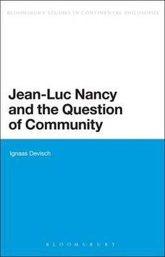 portada jean-luc nancy and the question of community. ignaas devisch (en Inglés)