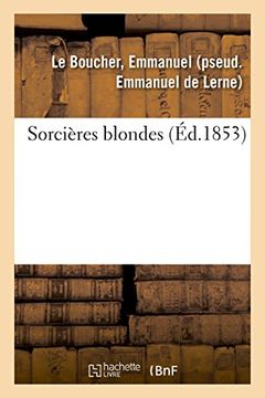 portada Sorcières Blondes (Littérature) (en Francés)