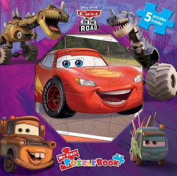 portada Disney Cars on the Road My First Puzzle Book (en Inglés)