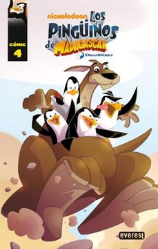 portada Los Pinguinos de Madagascar: Comic 4