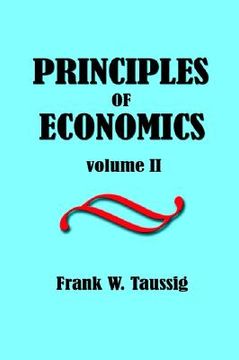 portada principles of economics, volume ii. (en Inglés)
