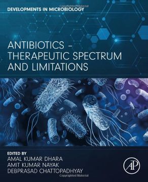 portada Antibiotics - Therapeutic Spectrum and Limitations (Developments in Microbiology) (en Inglés)