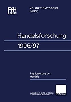 portada Handelsforschung 1996/97: Positionierung des Handels (en Alemán)