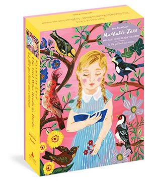 portada Nathalie Lété: The Girl who Reads to Birds 500-Piece Puzzle 