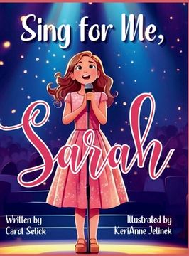 portada Sing for Me, Sarah (en Inglés)