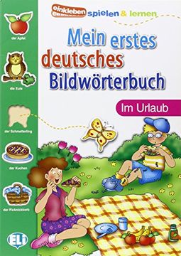 portada Mein Erstes Deutsches Bildworterbuch: Im Urlaub (en Alemán)