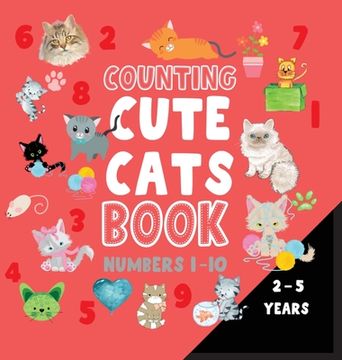 portada Counting cute cats book numbers 1-10 (en Inglés)