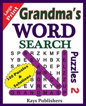 portada Grandma's Word Search Puzzles 2 (in English)
