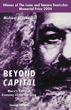 portada Beyond Capital: Marx's Political Economy of the Working Class (in English)