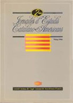 portada Jornades D'estudis Catalano-Americans/Segones (en Catalá)