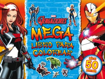portada Los Vengadores. Megalibro para colorear 2 (in Spanish)