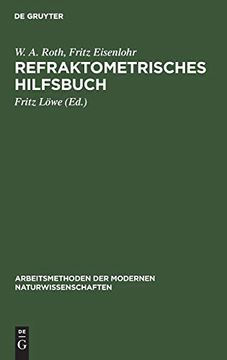 portada Refraktometrisches Hilfsbuch (en Alemán)