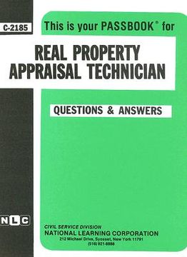 portada real property appraisal technician: test preparation study guide, questions & answers (en Inglés)