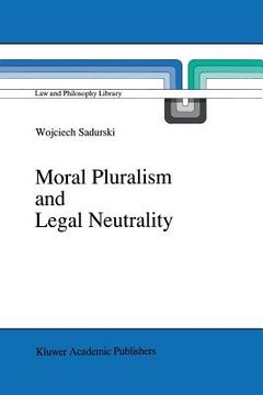 portada Moral Pluralism and Legal Neutrality (en Inglés)