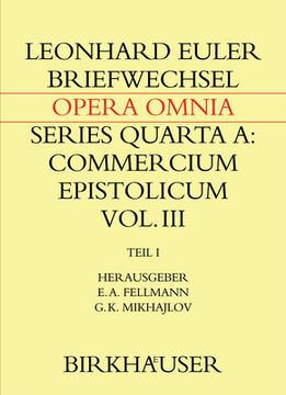 portada Briefwechsel Mit Daniel Bernoulli: Teil I: Einleitungen, Briefwechsel 1726-1743 (en Alemán)