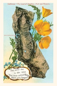 portada The Vintage Journal This little Dot, Map of California, Poppies (in English)