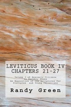 portada leviticus book iv: chapters 21-27 (en Inglés)