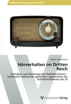 portada Horverhalten Im Dritten Reich