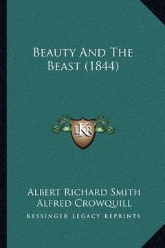 portada beauty and the beast (1844) (in English)