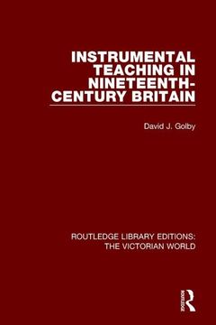 portada Instrumental Teaching in Nineteenth-Century Britain (in English)