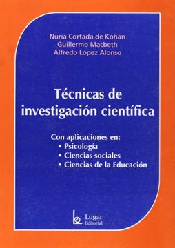 portada Tecnicas de Investigacion Cientifica (in Spanish)