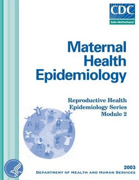 portada Maternal Health Epidemiology (en Inglés)