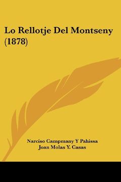 portada Lo Rellotje del Montseny (1878) (in Spanish)