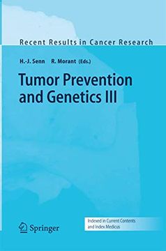 portada Tumor Prevention and Genetics iii (en Inglés)