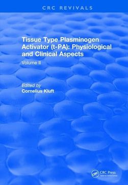 portada Tissue Type Plasminogen Activity: Volume II (en Inglés)