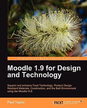 portada moodle 1.9 for design and technology (en Inglés)