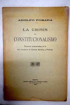 portada La crisis del constitucionalismo