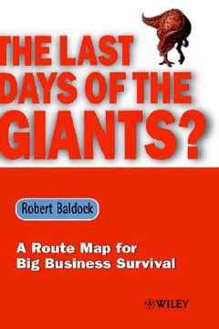 portada the last days of the giants (en Inglés)