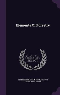 portada Elements Of Forestry