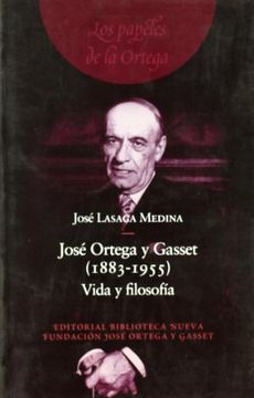 portada Jose Ortega y Gasset 1883 1955 Vida y Filosofia