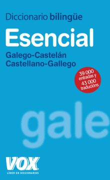 portada Diccionario Esencial Galego-Castelán