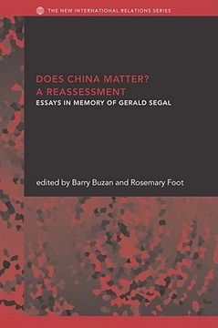 portada does china matter? a reassessment: essays in memory of gerald segal (in English)