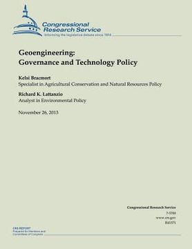 portada Geoengineering: Governance and Technology Policy (in English)