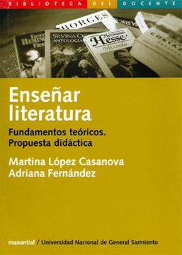 portada Enseñar literatura. Fundamentos teóricos. propuesta didáctica (in Spanish)