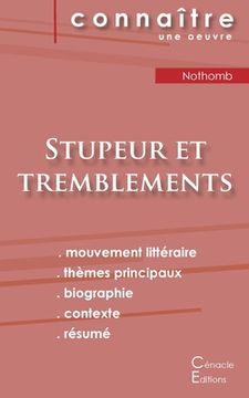 portada Fiche de lecture Stupeur et tremblements de Amélie Nothomb (analyse littéraire de référence et résumé complet) 