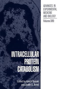 portada intracellular protein catabolism (en Inglés)