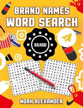 portada Brands Word Search (in English)